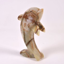 Сувенир дельфин из оникса, 30cm